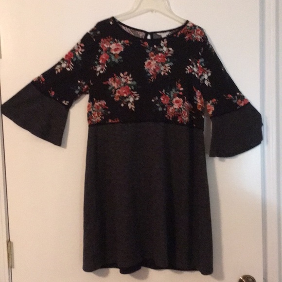 Long Sleeve Floral Cato Dress - Picture 2 of 4